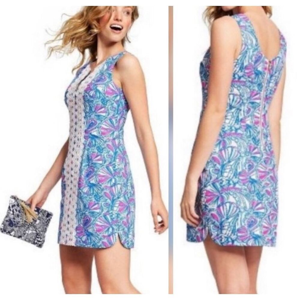 Lilly Pulitzer for Target. Size 2. Dress My Fans Pattern. Preppy richmom nantuck